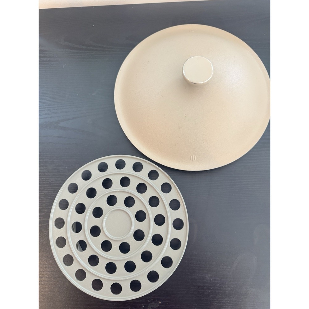 Perfect Pot Our Place 5.5 Qt Beige Replacement Parts Lid & Roasting Rack